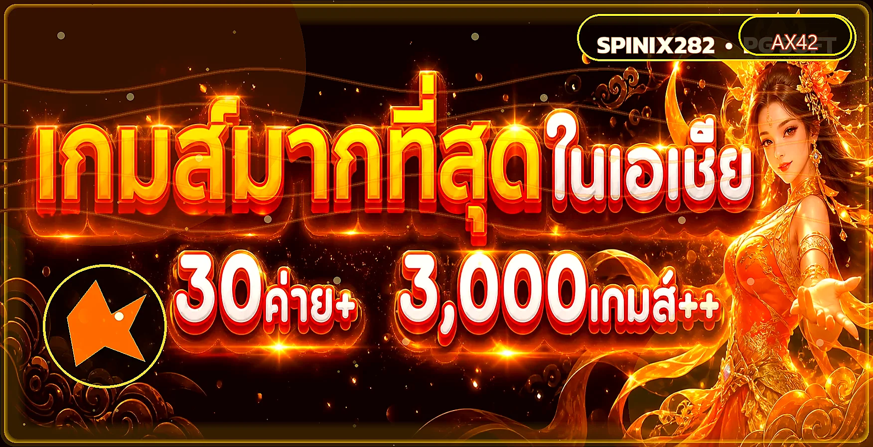 ภาพประกอบ ทดลองเล่น ของ AX42 โทนส้มทอง